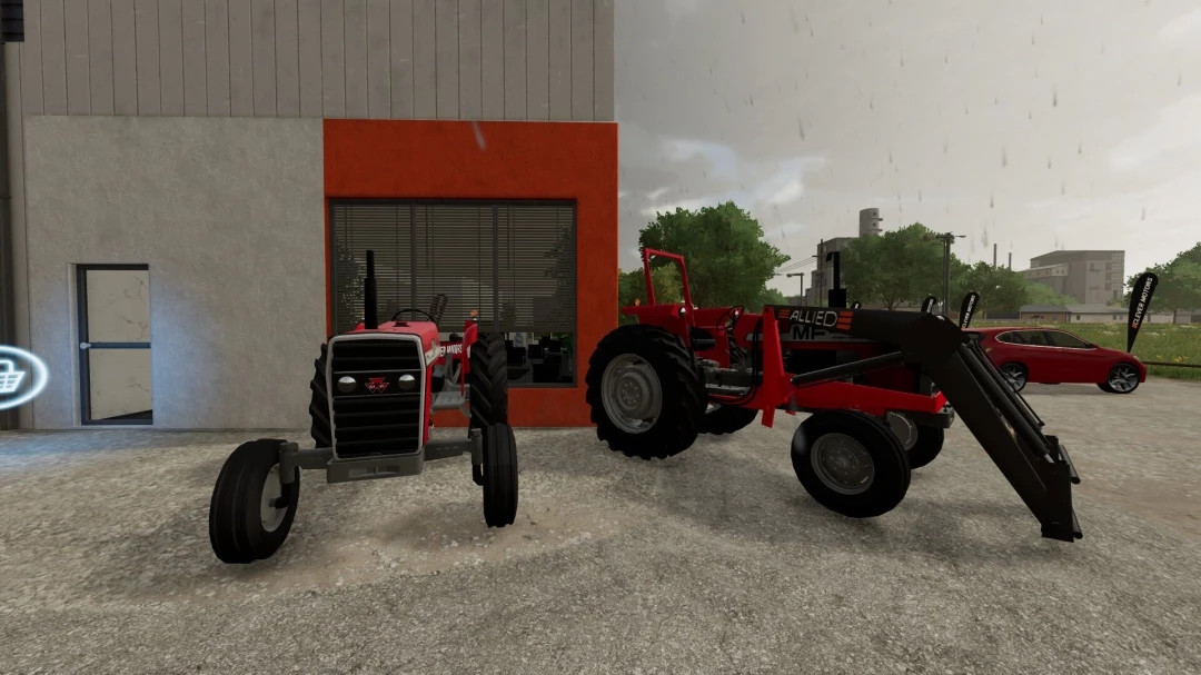 Massey Ferguson 255/285 pack with loaders