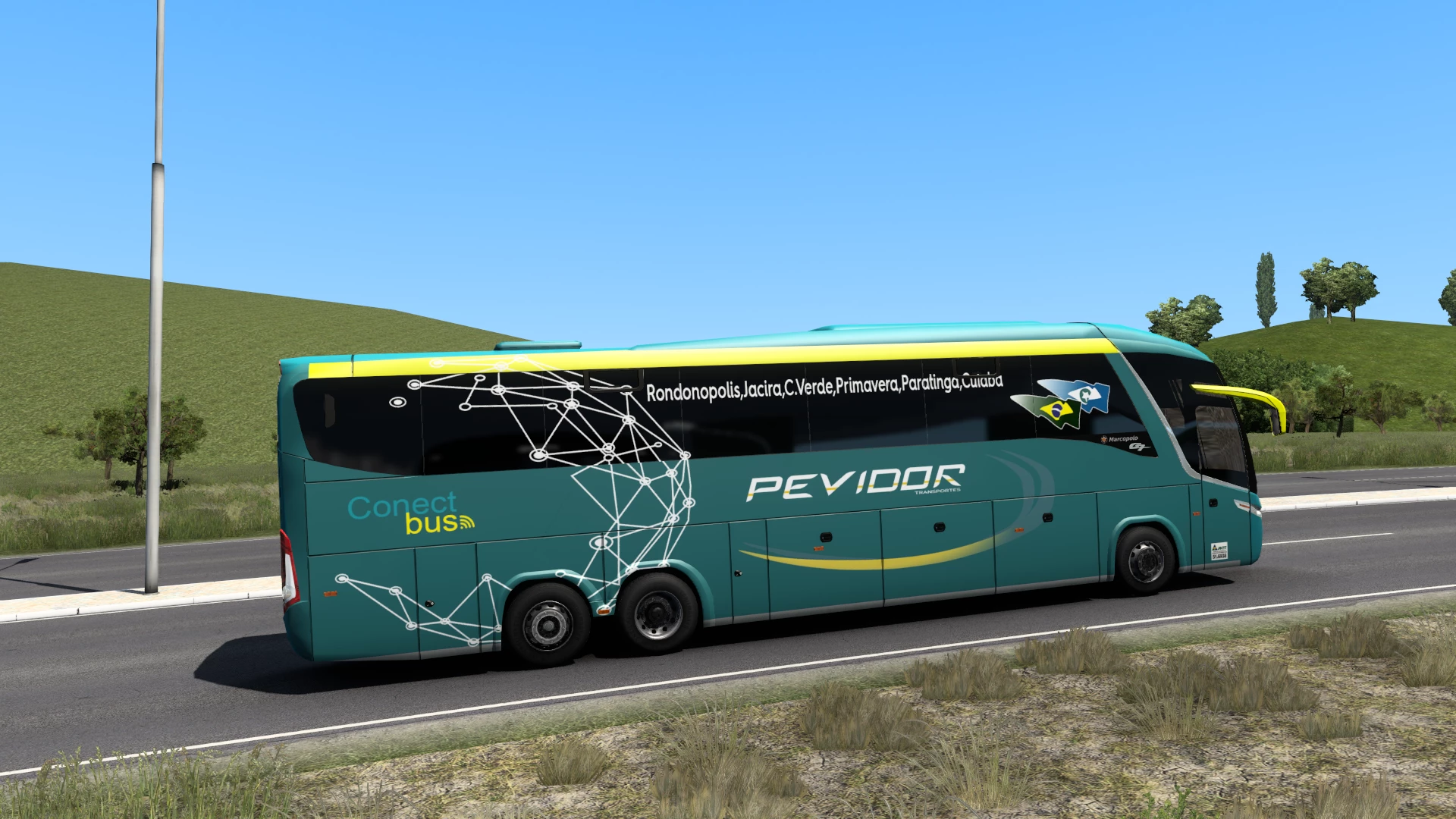 Euro Truck Simulator Mod Bus Caminhões Brasileiros