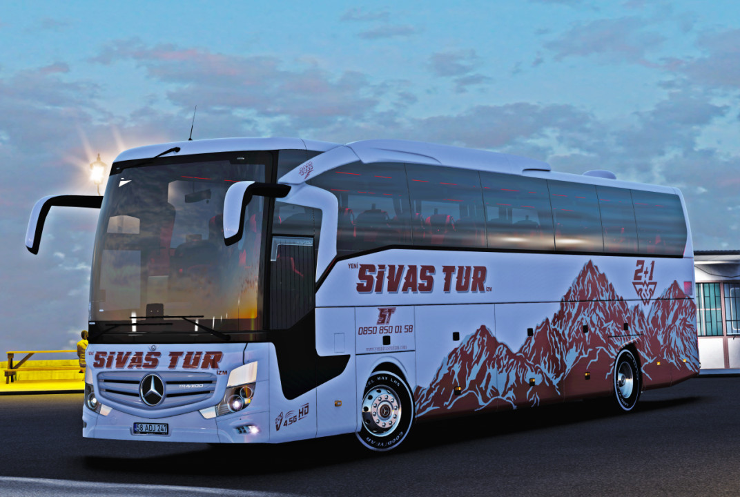 Mercedes Benz Travego 16 -2022 Sivas Tour Cover