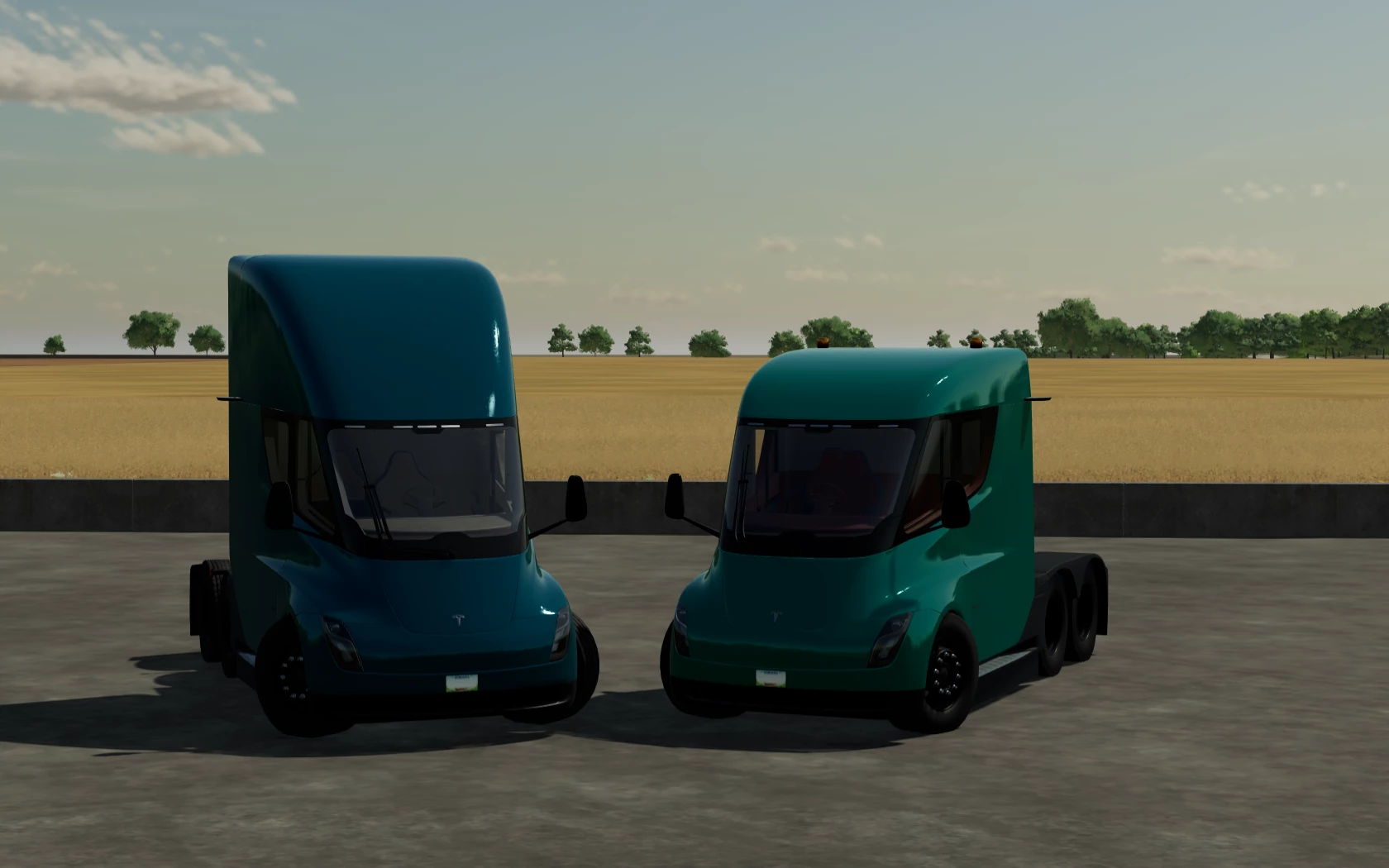 FS22 TESLA SEMI TRUCK V1.1 - FS 22