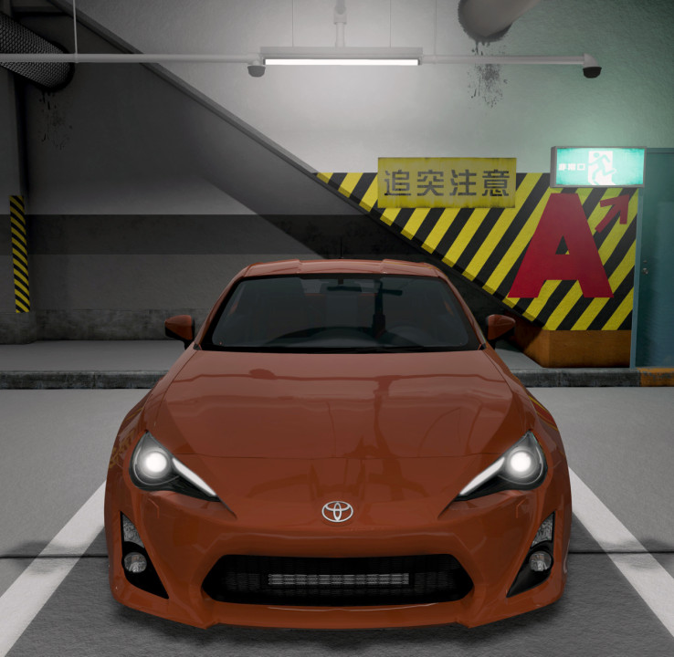 Toyota GT86 (with scratch damage!)