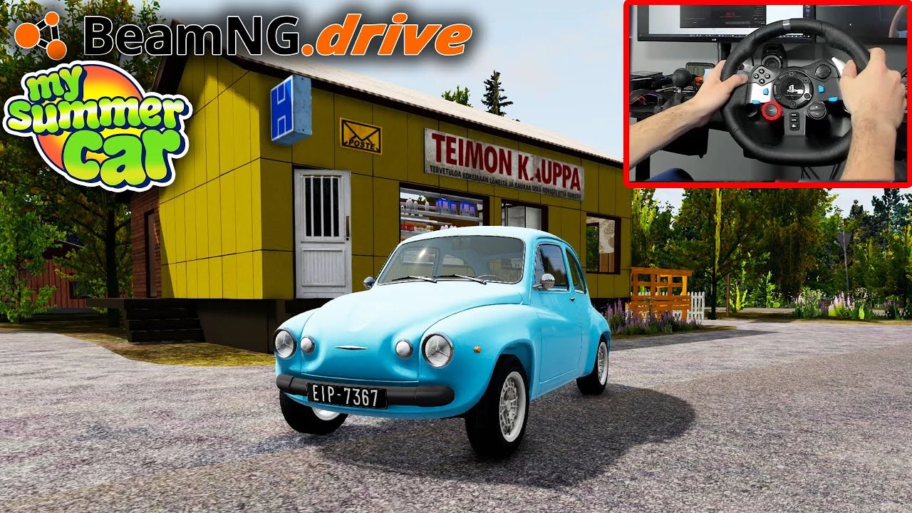 BeamNG - Alivieska - My Summer Car map - Games Manuals