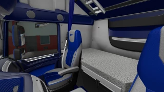 DAF Euro 6 Blue-Grey interior 1.0 thumbnail 3
