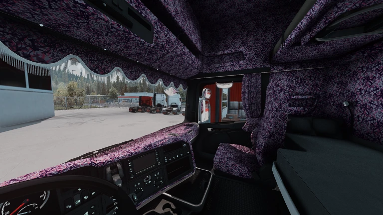 Scania FreD Purple Plush Parts Interior 1.0