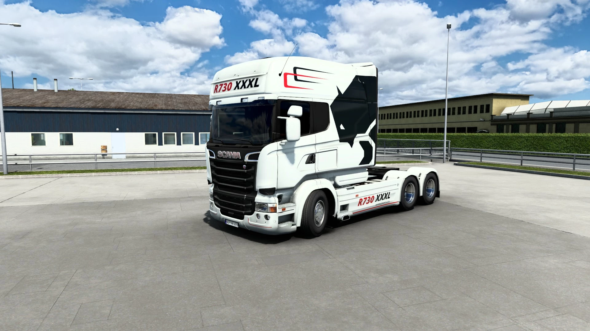 Skin Scania Xxxl Four Door Longline 10 Ets 2 0083