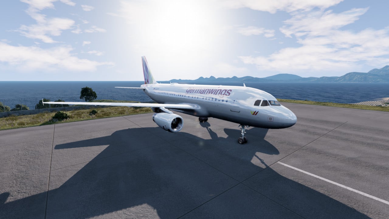 (Animated) Airbus A319 Germanwings