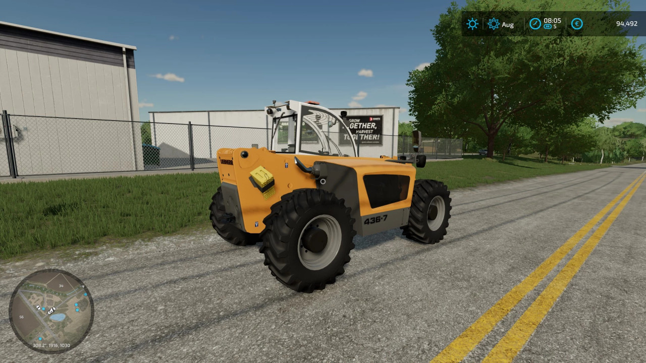 Liebherr TL436 strobes added