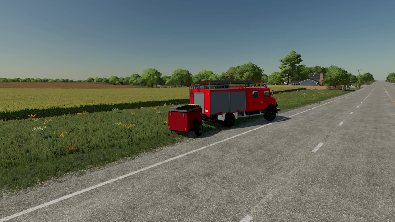 LSFT TSA (portable fire pump trailer)