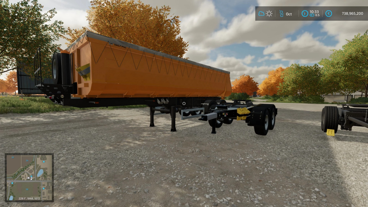 Nefaz RoadTrain 2 Axle + Doly