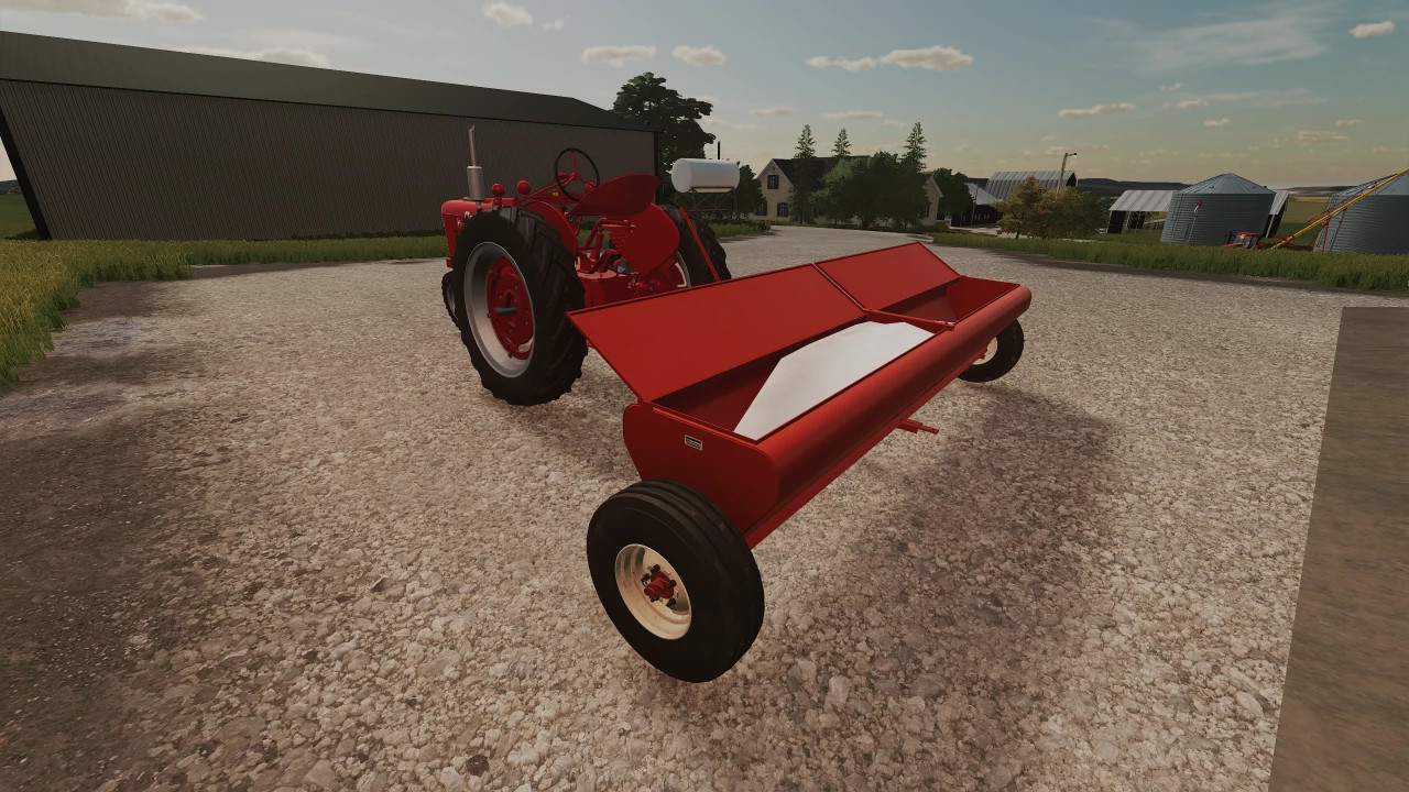 New Idea Drop Spreader