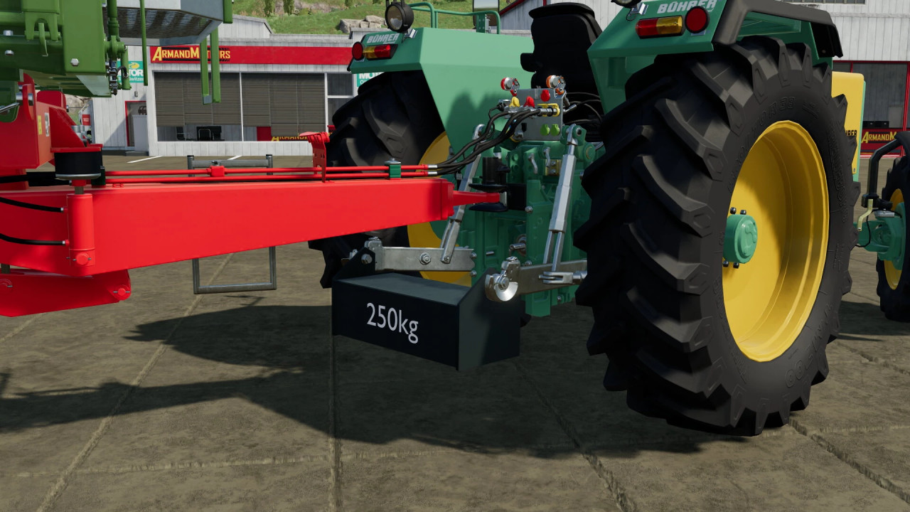 Selfmade 250kg Underfloorweight