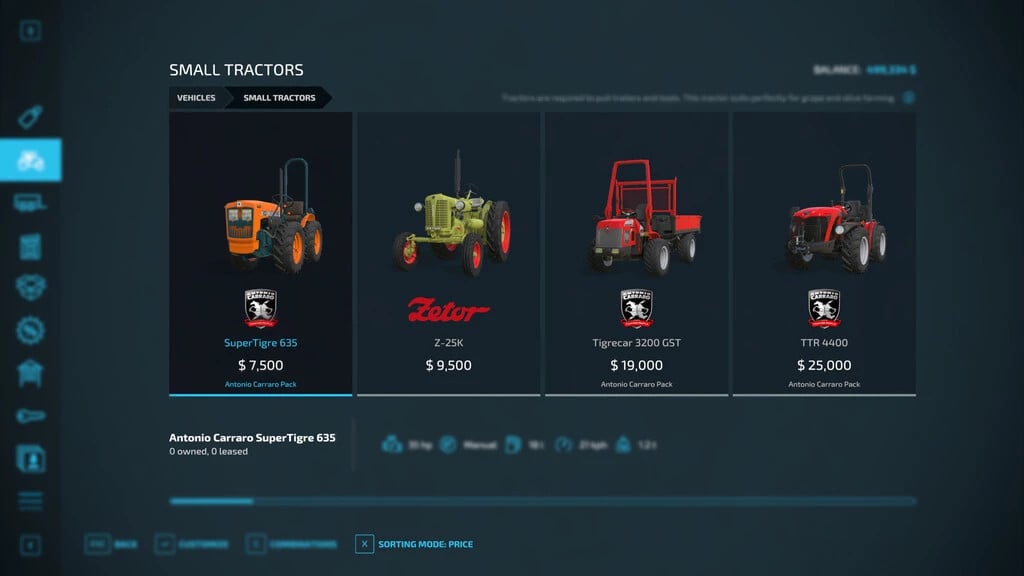 Super Shop Sorting