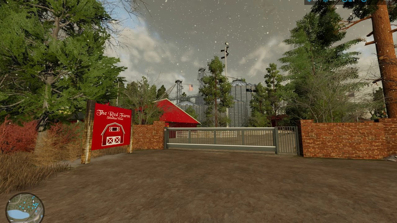 The Red Farm Signpost