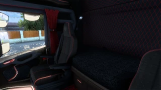 Red Interior for Scania S & R 2016 1 thumbnail 3