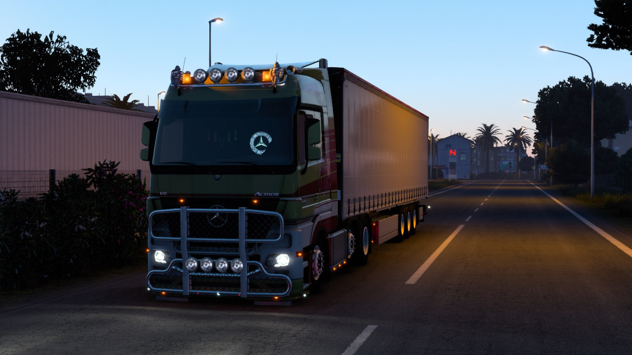 Mercedes Actros MegaSpace for Truckers MP