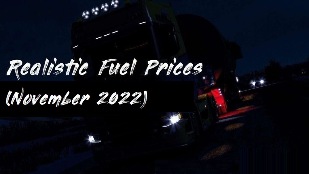 Realistic Fuel Prices - November 2022