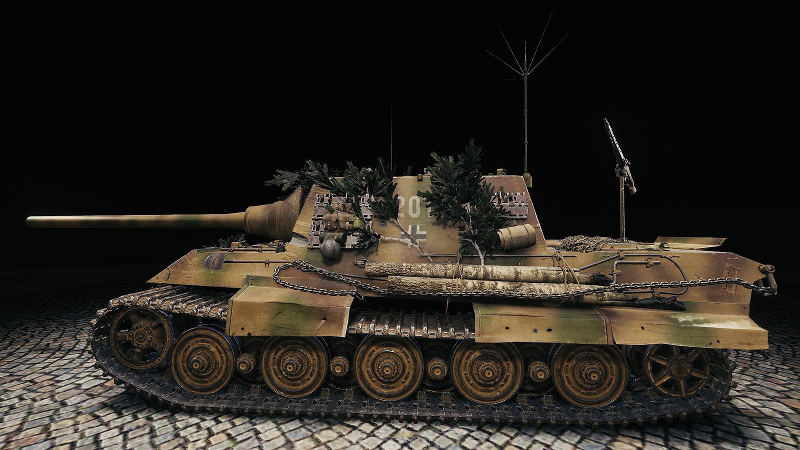Jagdtiger 2./sPzJgAbt 502 - April 1945 - Otto Carius