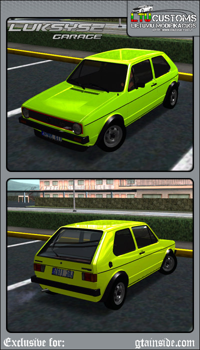 VW Golf Mk1 - Stock