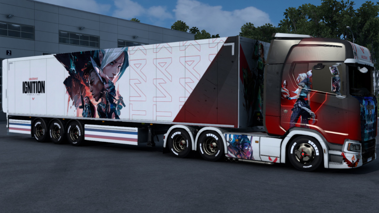 Scania Valorant Skin