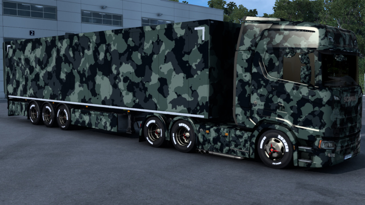 Scania Military Skin