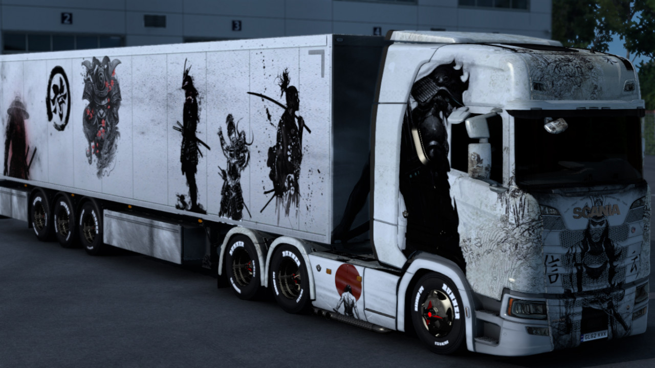 Scania Samurai Warrior Skin