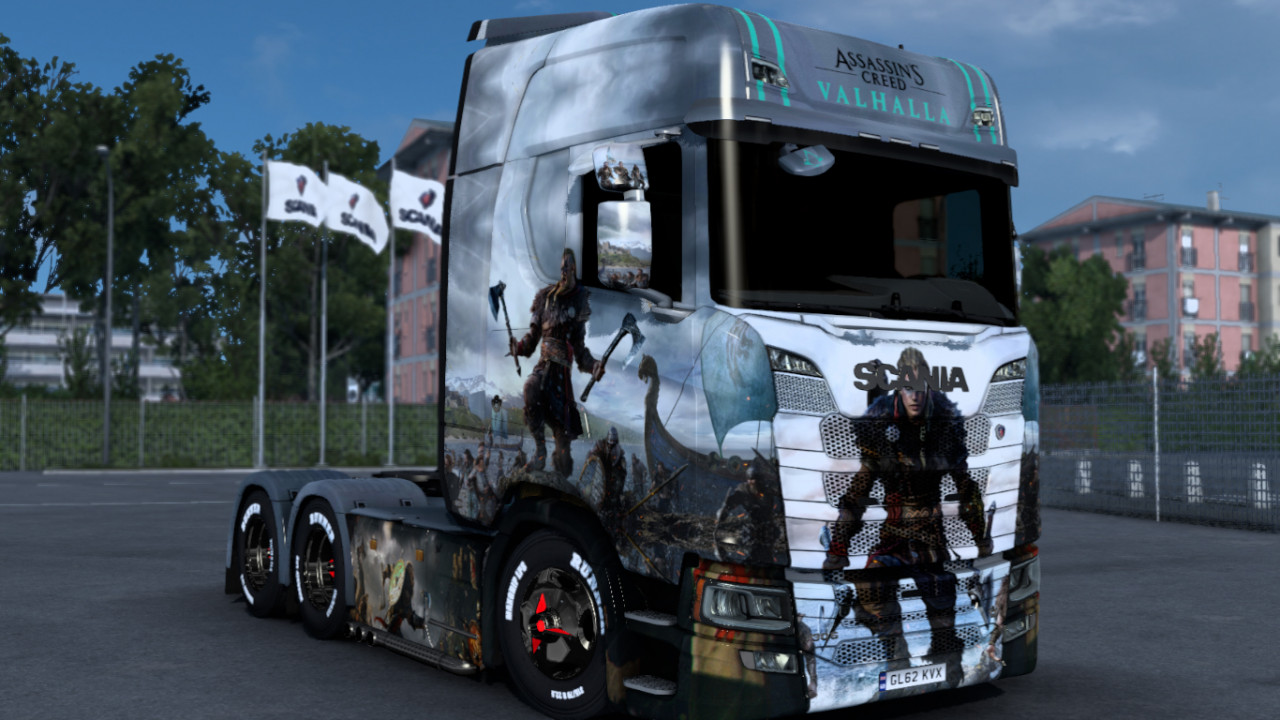 Scania Assassin's Creed Valhalla Skin
