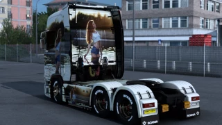 Scania Woman Skin 03 1.35 - 1.46 - ETS 2