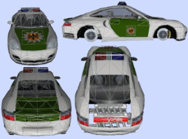 Porsche 911 German Polizei