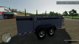 AD Blue Tank Trailer v 1.0 - FS 22