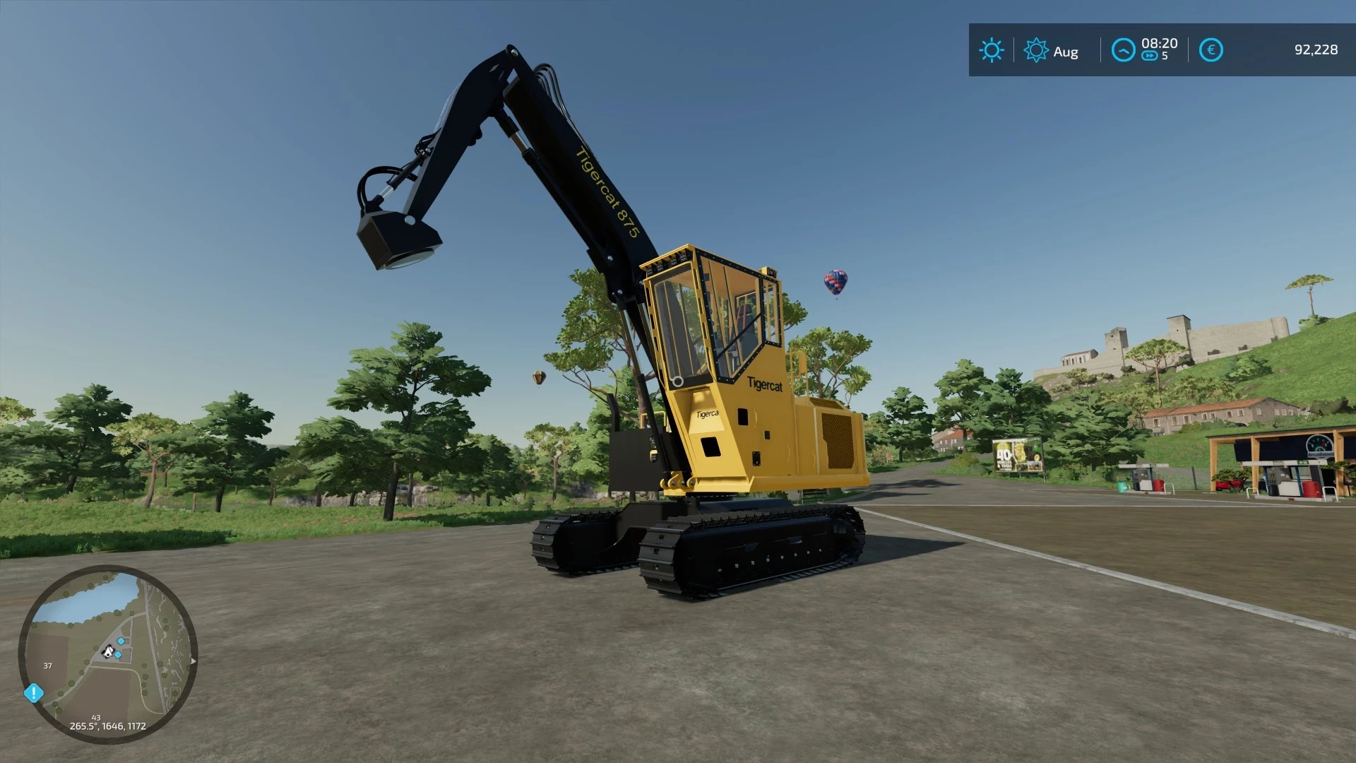 AJ Deere Tigercat swing machines pack v 1.0 - FS 22