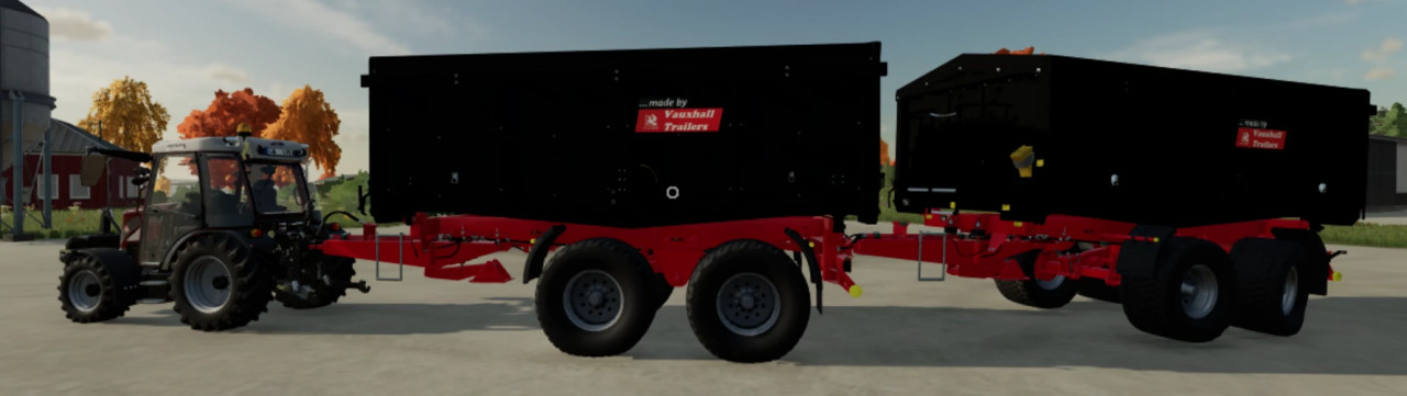 Big Trailer for Potatoes and Sugar Beet