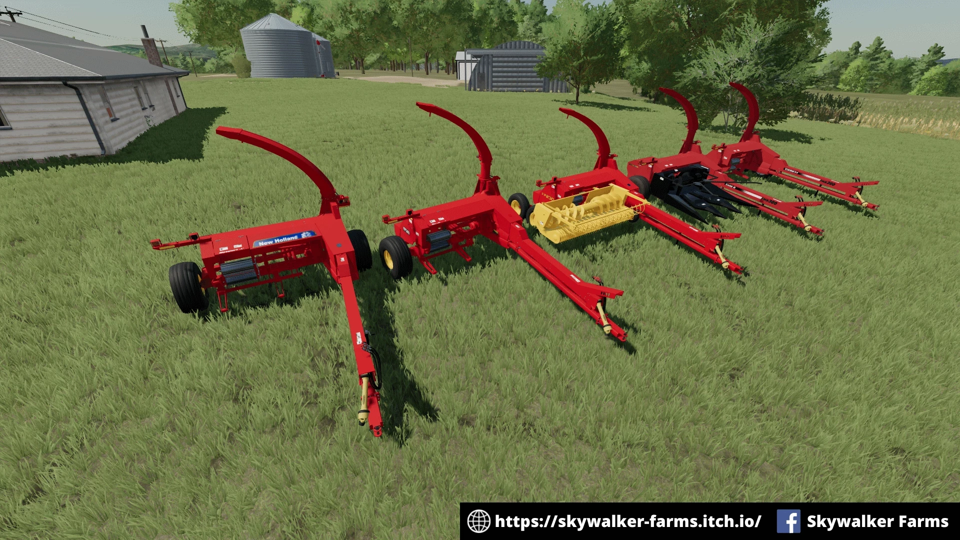 CNH Pull Type Forage Harvester v 1.0 - FS 22