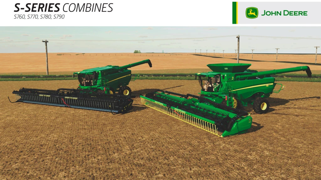 John Deere S700 Series Combines