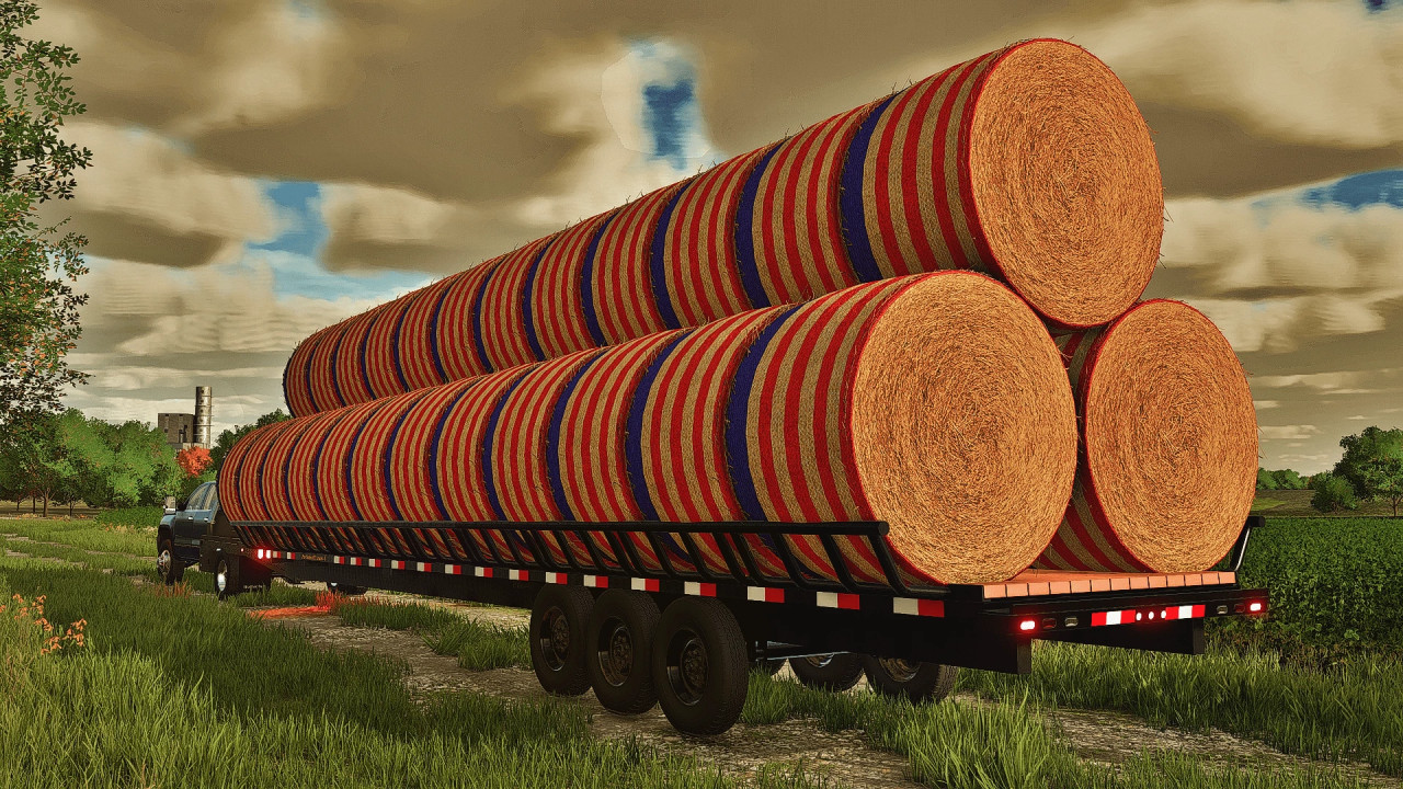 Kaufman 50ft Bale Hauler