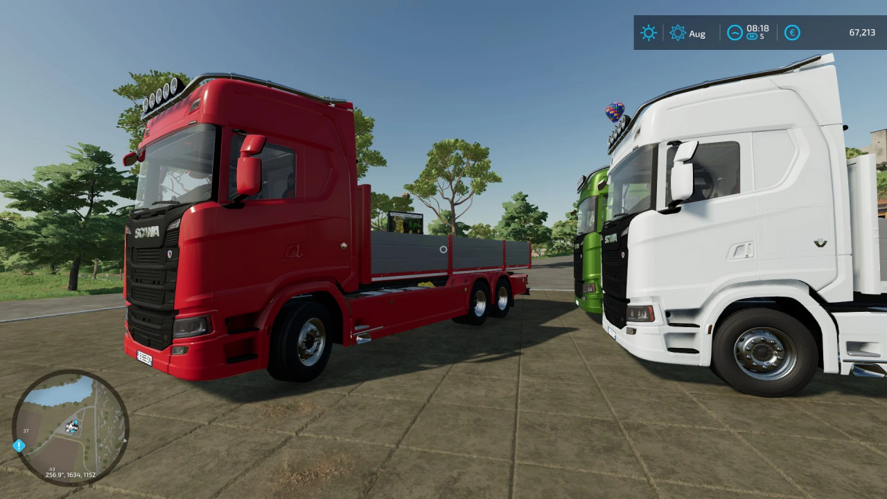 Scania S 6X4 Drop Side