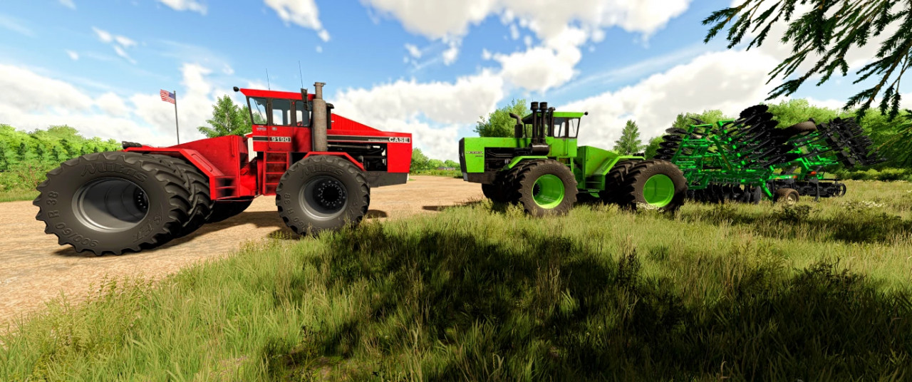 Steiger Tiger IV & CaseIH 9190