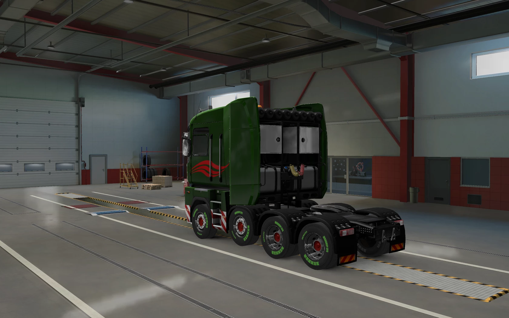 Heavy Chassis For Some SCS Trucks 2.0 - ETS 2