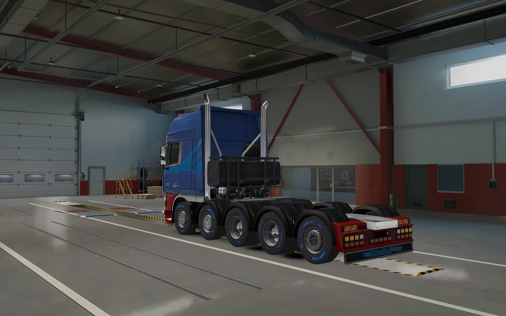 Heavy Chassis For Some SCS Trucks 2.0 - ETS 2