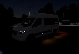 Mercedes-Benz Sprinter Tourer 2019 version 1.0 for Farming Simulator 2019 1.0 thumbnail 3