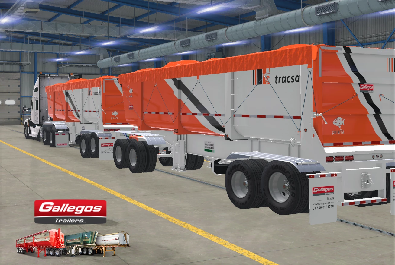 Góndolas Piraña de Gallegos Trailers 1.46