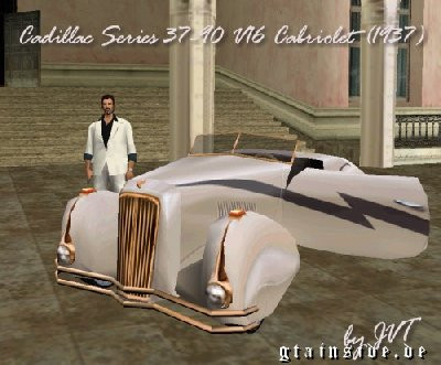 1937 Cadillac Series 37-90 V 16 Cabriolet