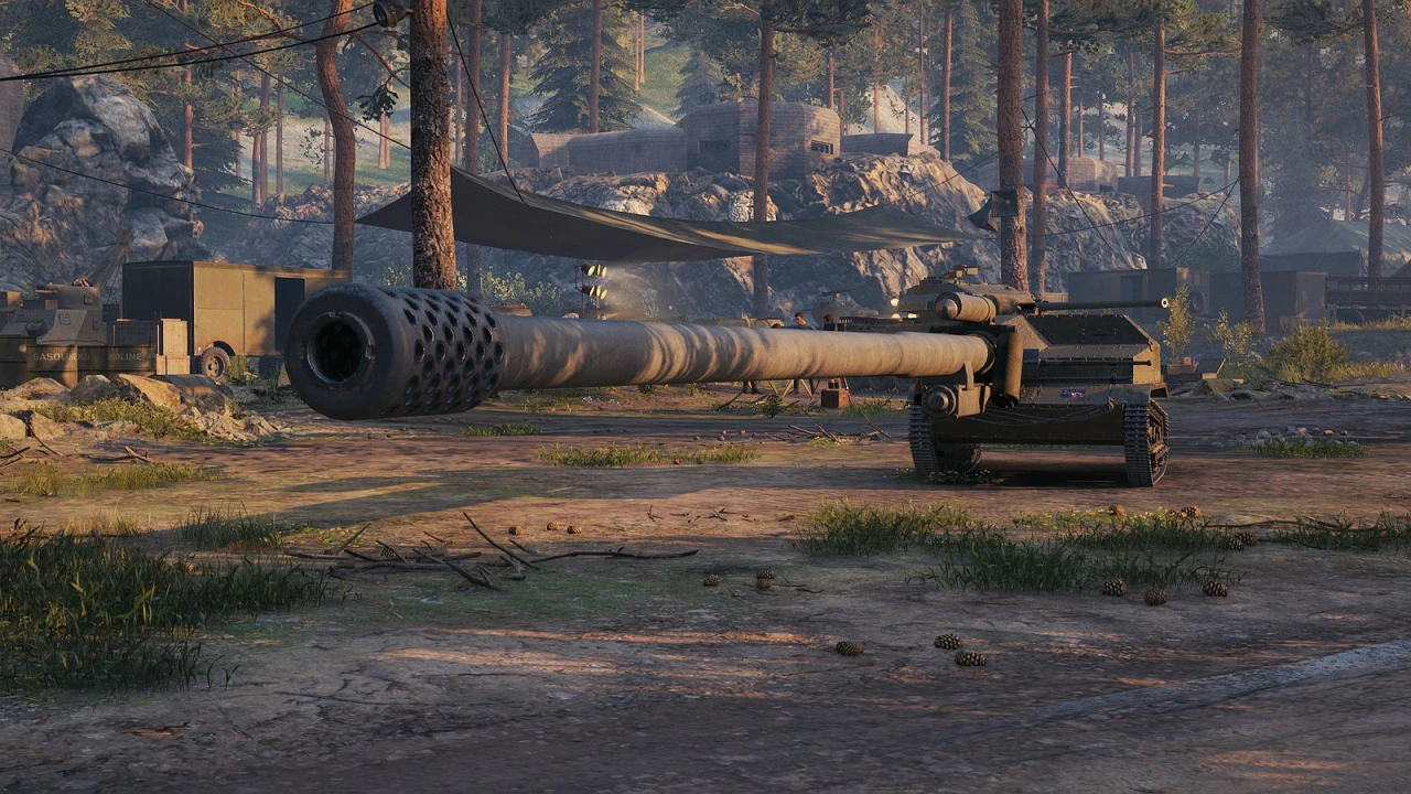 TKS with Grille 15 gun