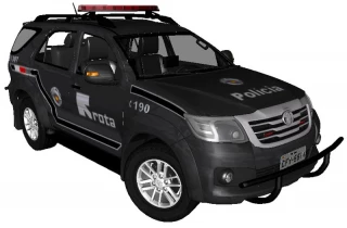 GTA V MOD Policia - Carro HILUX da Policia 