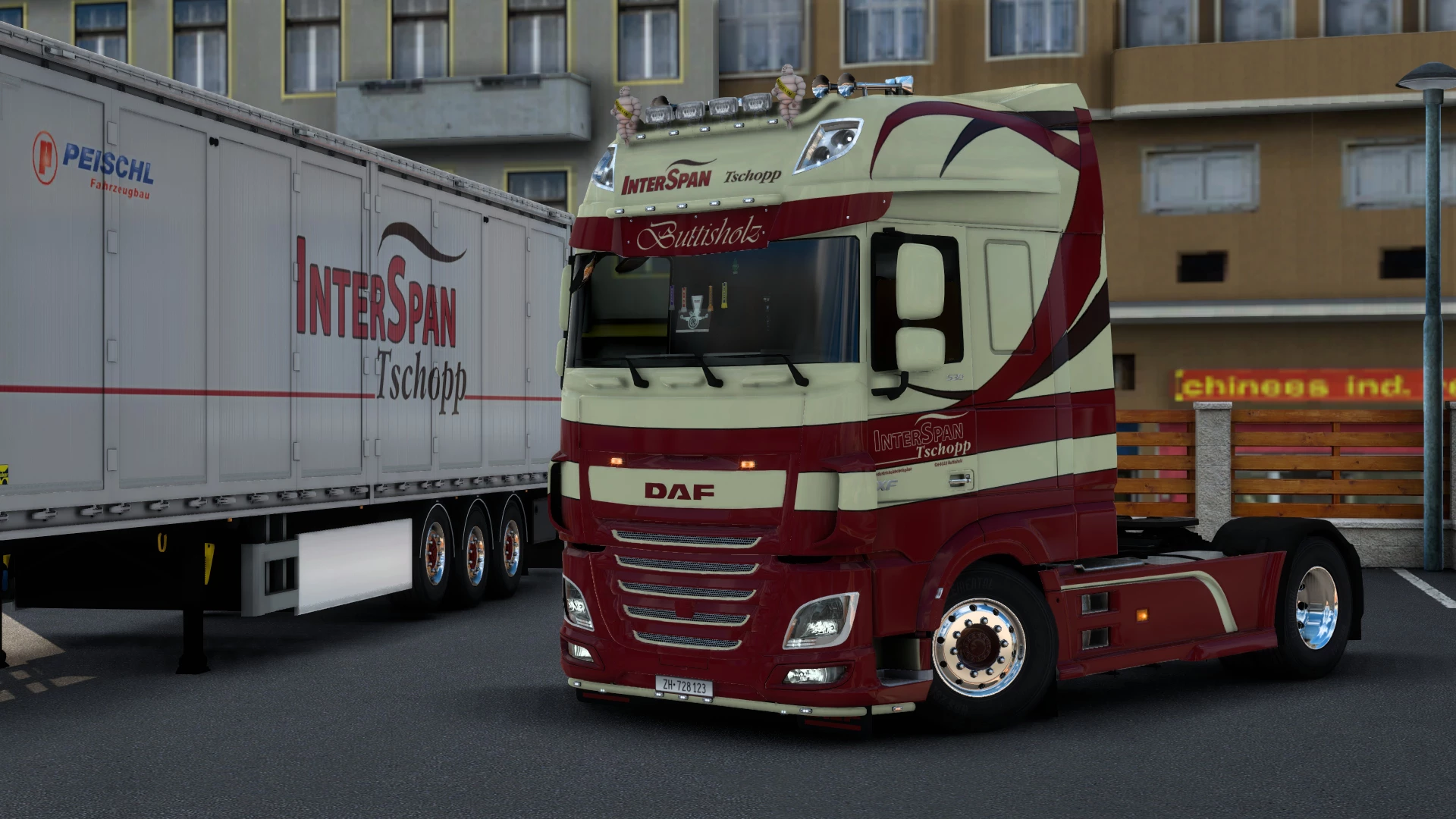 Tschopp Interspan Ag Combo Skin Pack Daf Xf Trailer V Ets