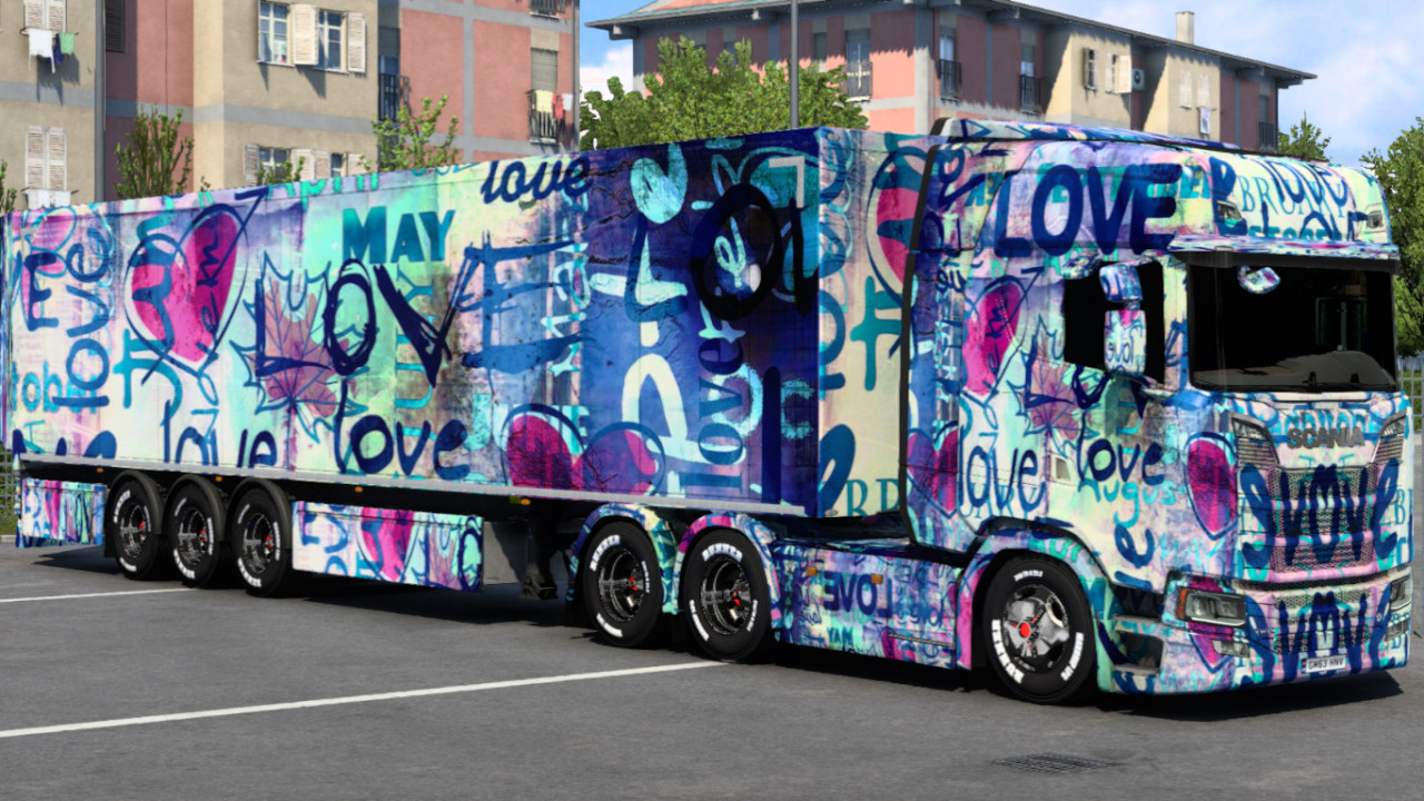 Scania Love Art Skin