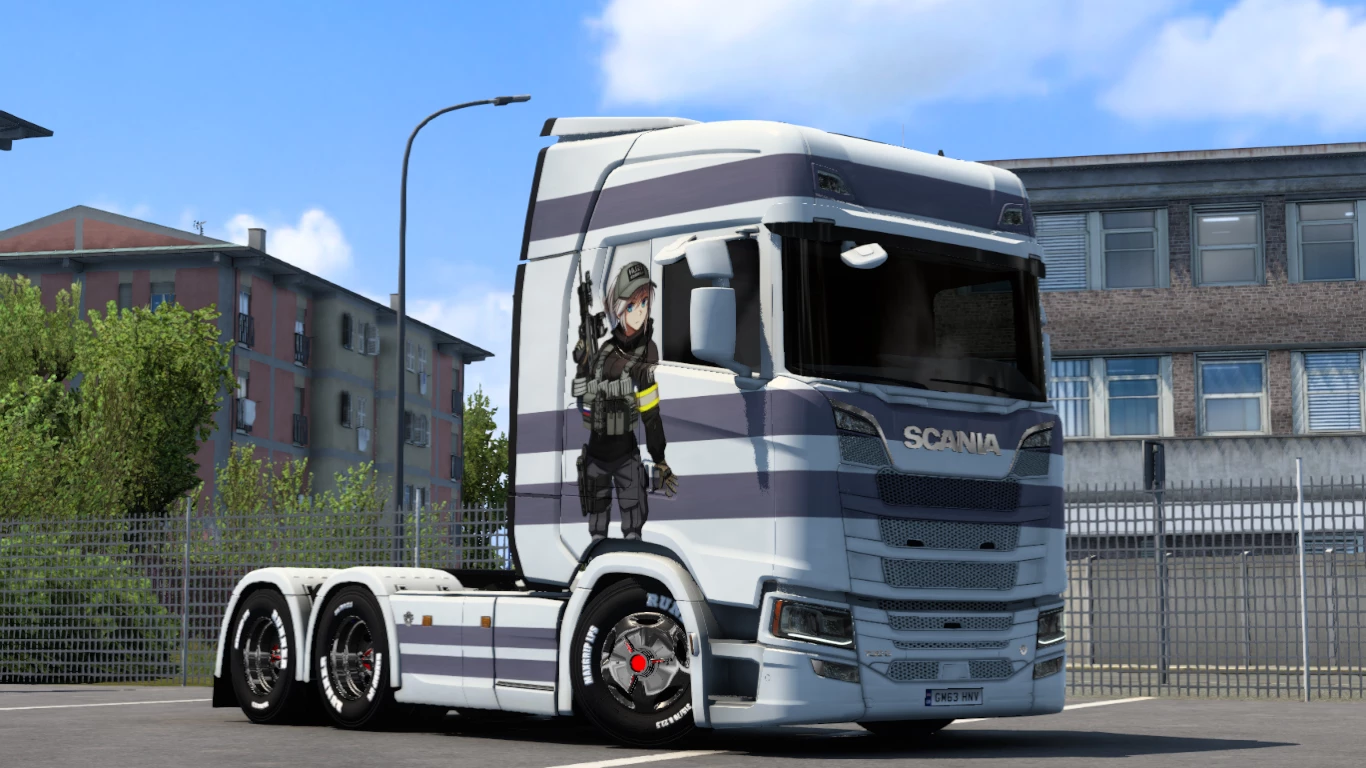 Scania Anime Skin 1.0 - ETS 2