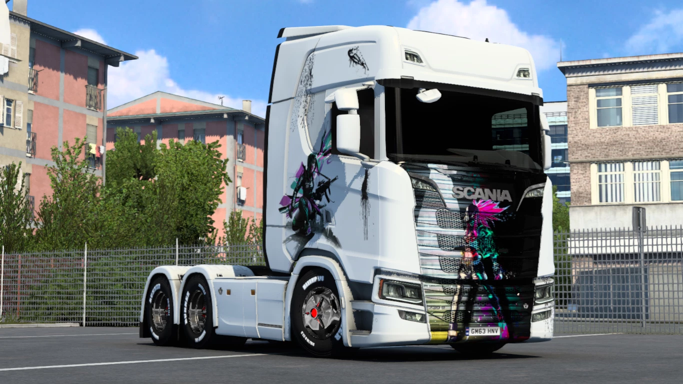 Scania Anime Skin 02 1.0 - ETS 2