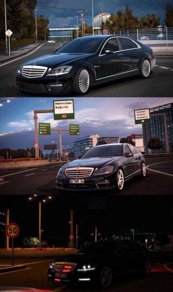 Mercedes Benz S65 AMG W221 1.56