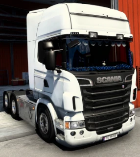 Scania RJL Topline Interior + Exterior Blue Danish Plush 1.0 thumbnail 3