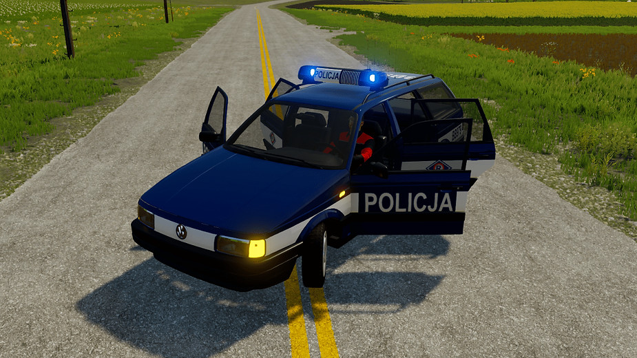 VW Passat B3 Police (SimpleIC)